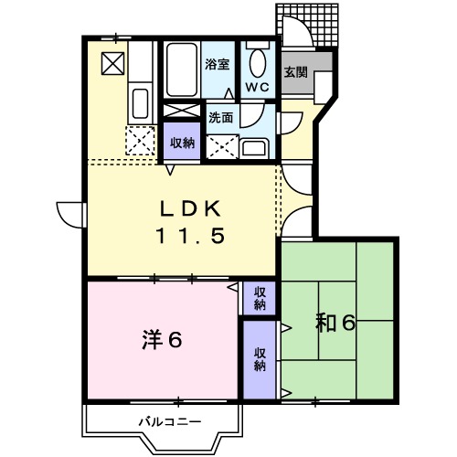 プレミール湘南の間取り