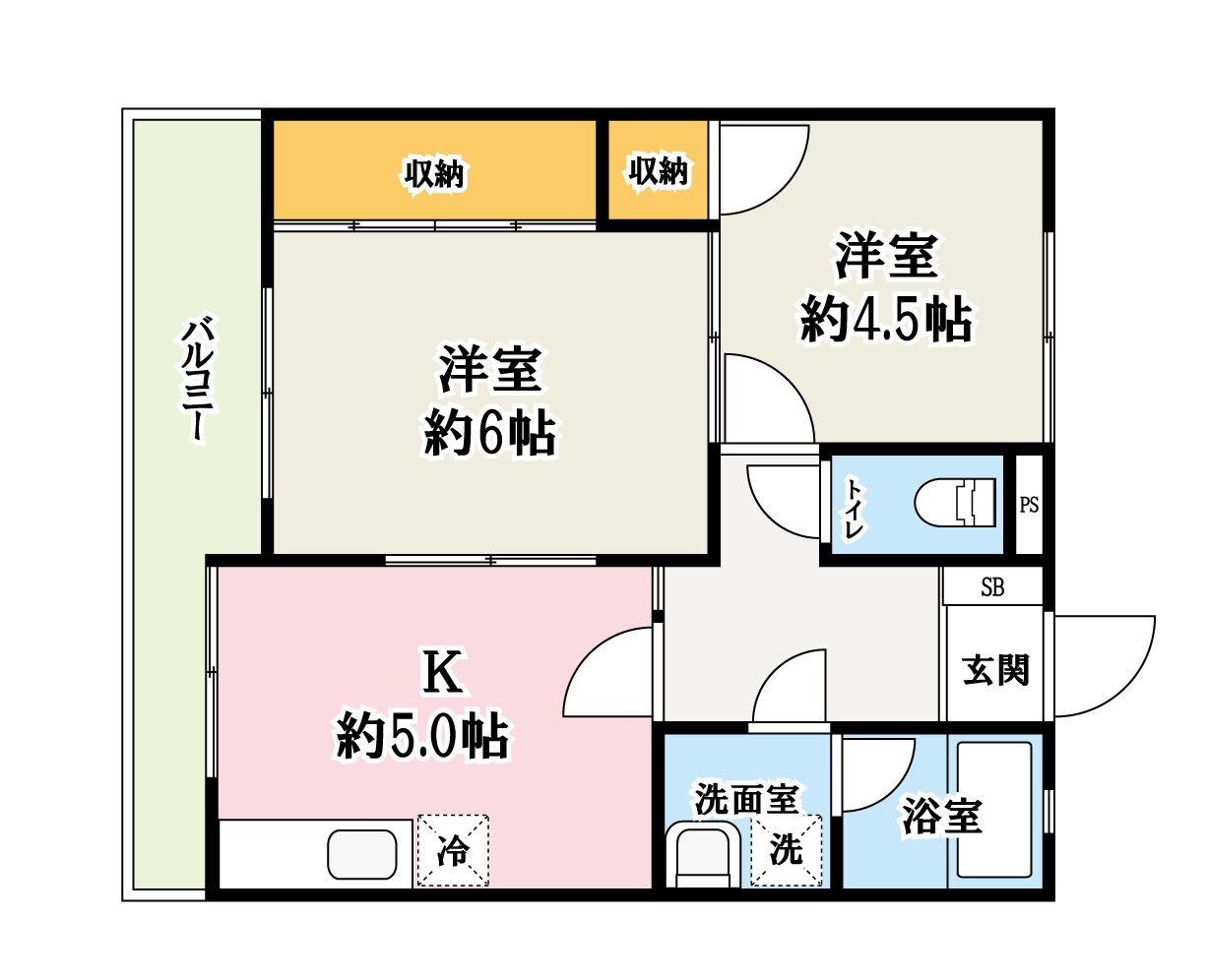 アネックスヒルズ川越の間取り