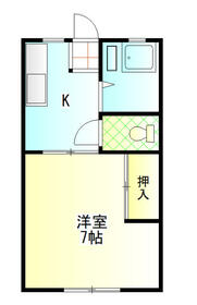 フラワーハイツの間取り