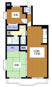 トーア・シティー弐番館の間取り