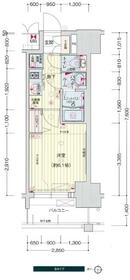 プレサンスSAKAEフロントの間取り