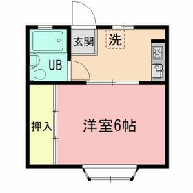 梅津ハイムの間取り