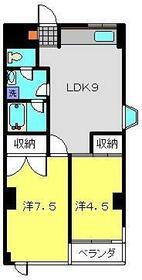 メゾンリビエールの間取り