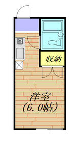 アーバンフラットU 102号室の間取り