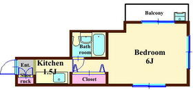 プランタン多摩川の間取り