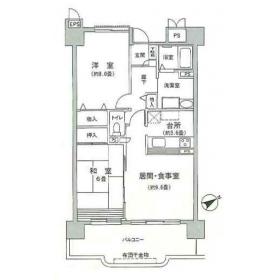 チェリーガーデン1号棟の間取り