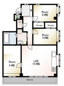 フェリスハウス小田栄の間取り