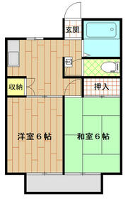 TSハイツA棟の間取り