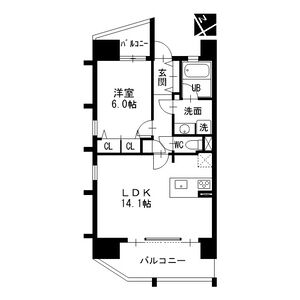 上前津ライズの間取り