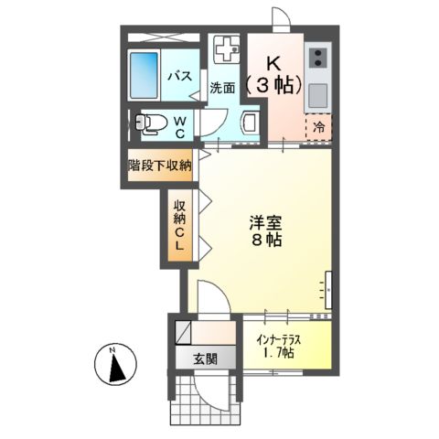 サニープレイスの間取り