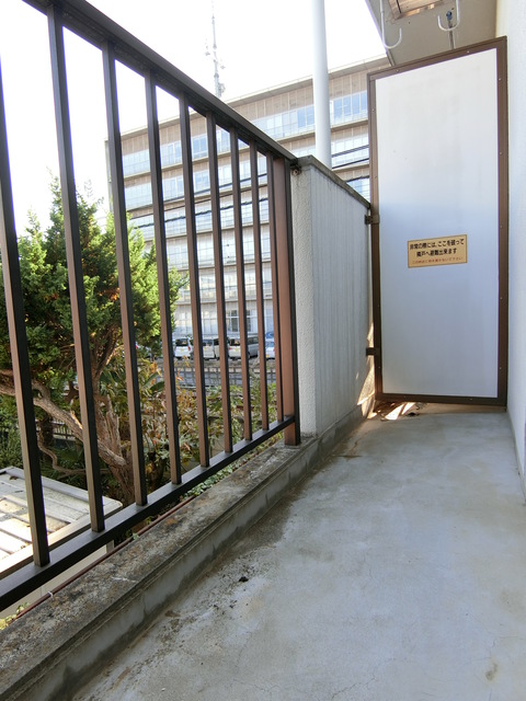 12/28 バルコニー