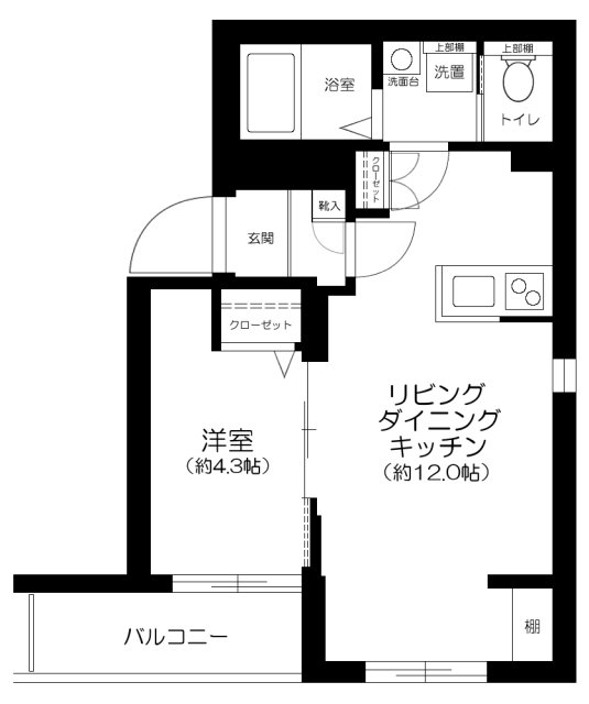 The Residence Nihonbashiの間取り