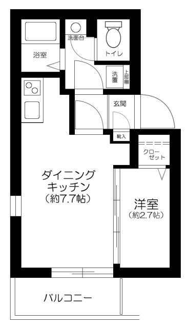 The Residence Nihonbashiの間取り