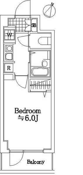 ユーコート千歳烏山の間取り