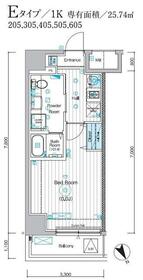 ＭＡＸＩＶ　ＡＬＩＶＥ堀切菖蒲園の間取り