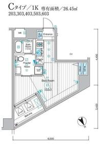 MAXIV ALIVE堀切菖蒲園の間取り