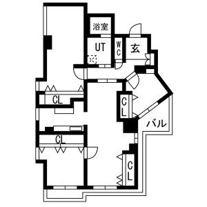 ランチョス覚王山の間取り
