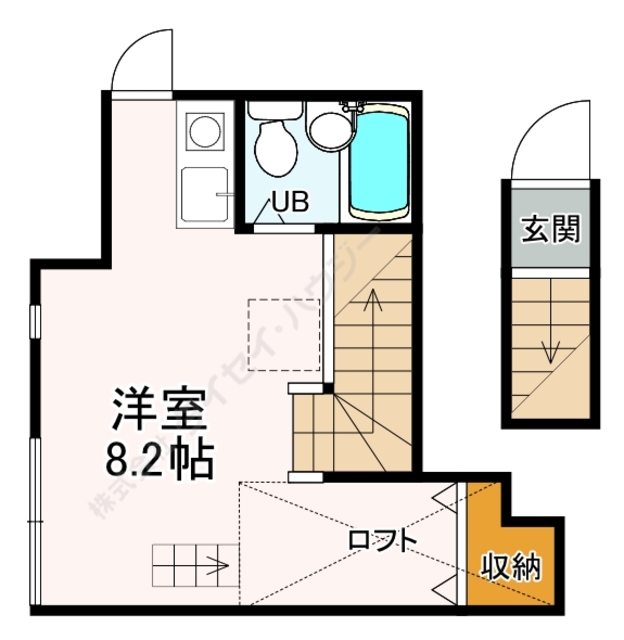 ハウス&パーク四谷若葉の間取り