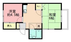 ハイツ天神の間取り