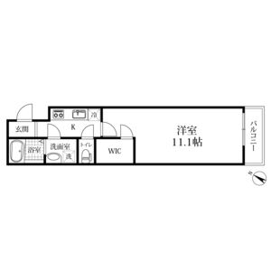 フジパレス摂津正雀ノースの間取り
