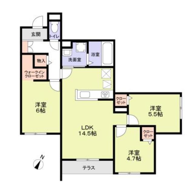 19/25 間取