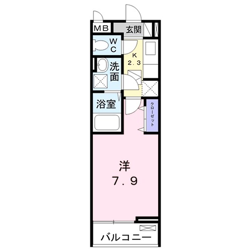 アドバンス長島の間取り