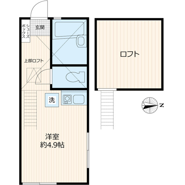 ヴィレッタ白楽の間取り