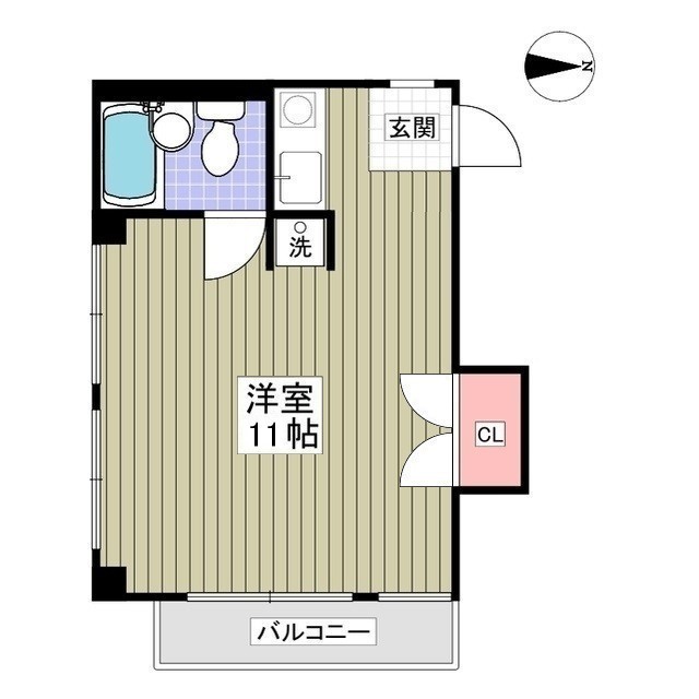 フレグランス蓮根の間取り