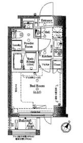 AXAS品川レジデンスの間取り