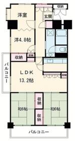 シティーコープ西葛西の間取り