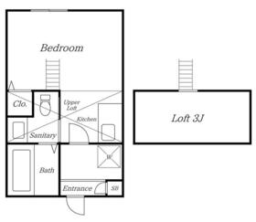 Fortune Court Eastの間取り