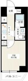 SQUARE CITY TSURUMI RIVERSIDEの間取り