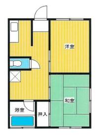 マハシハイツの間取り