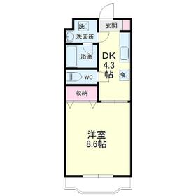 グランベールの間取り