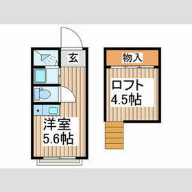 ハートピア東林間の間取り