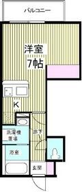 CROSS COURT NAKA-AOKIの間取り