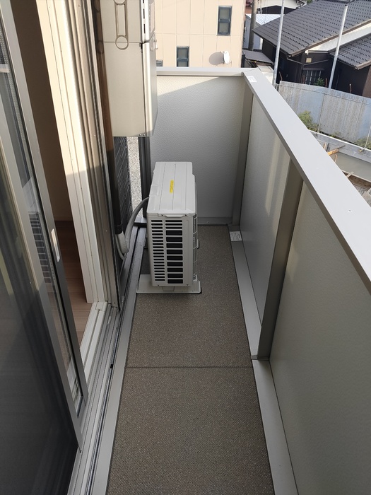 8/12 バルコニー