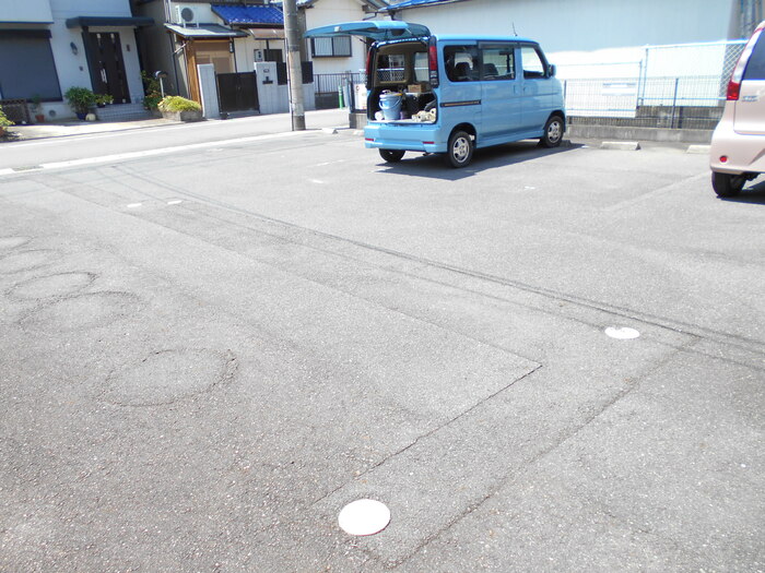 6/13 駐車場