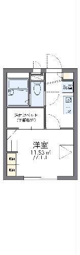 レオパレスみどりの間取り