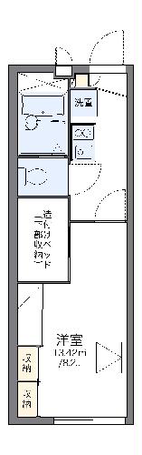 レオパレスシャルマンの間取り