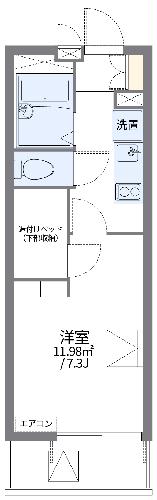 レオパレスCuratifの間取り
