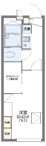 レオパレスムートの間取り