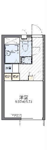 レオパレスつばさの間取り