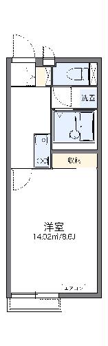 レオネクストアプリの間取り