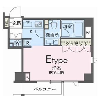 ドゥーエ南麻布の間取り