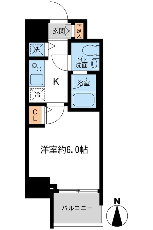 KDXレジデンス大島の間取り