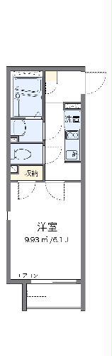 レオネクストリバーパークの間取り