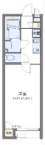 クレイノティアラの間取り