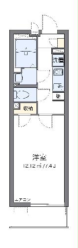 クレイノフルブルームの間取り