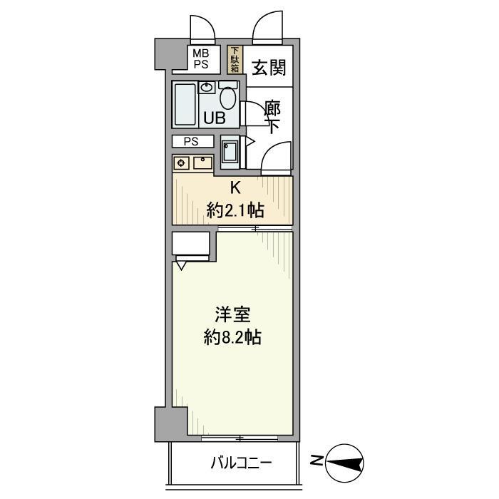 ライオンズマンション松戸柿ノ木台の間取り